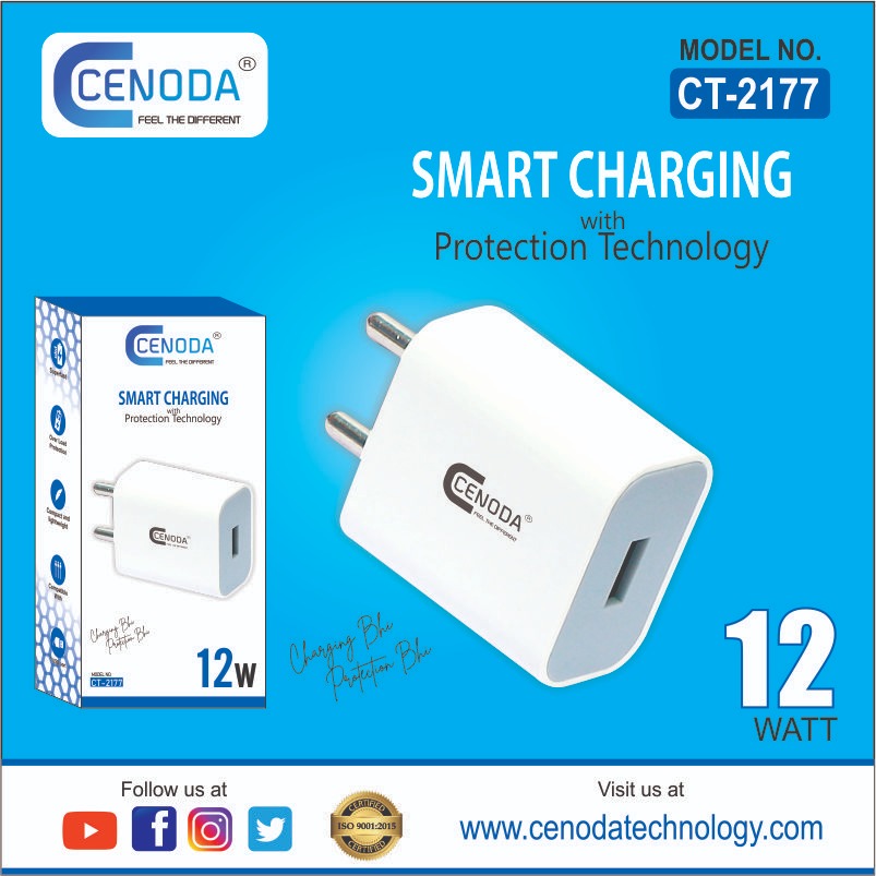 12w Single USB  Fast Charger